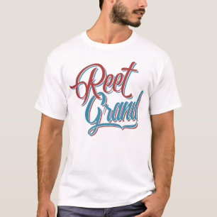 Reet壮大なヨークシャイギリスの俗語の方言のティー Tシャツ