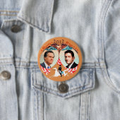 Refalcaのアンを持つRomneyライアン2012年 缶バッジ (インサイチュ)