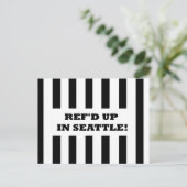 Ref'd'd Upシアトルで代替レフェリーカードを使用 ポストカード (スタンド正面)