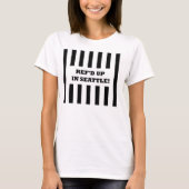 Ref'd'Upシアトルで代替レフェリーティーを使用 Tシャツ (正面)