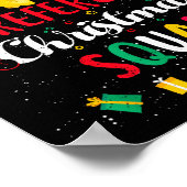 Referee Christmas Squad Santa Hat Umre Match  ポスター (角)