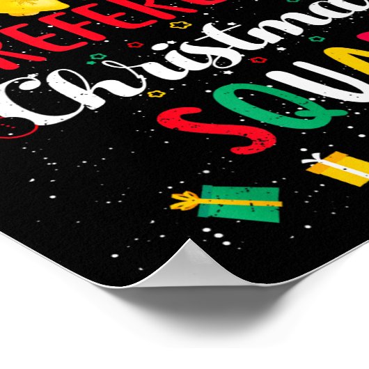 Referee Christmas Squad Santa Hat Umre Match ポスター (角)