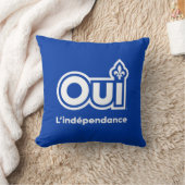 Référendum OUI-Québec クッション (ブランケット)