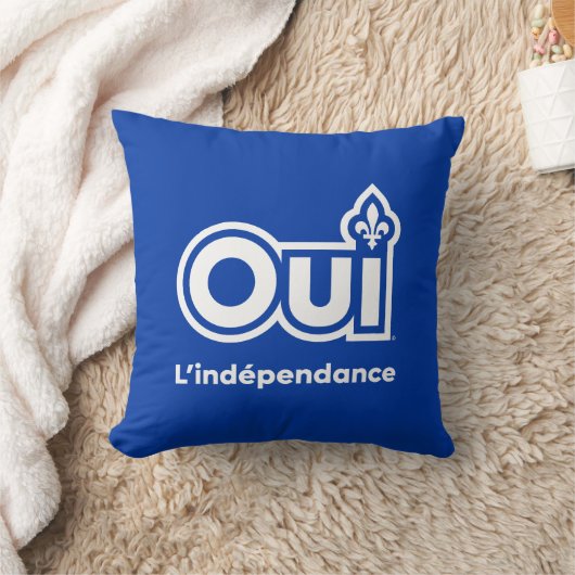 Référendum OUI-Québec クッション (ブランケット)