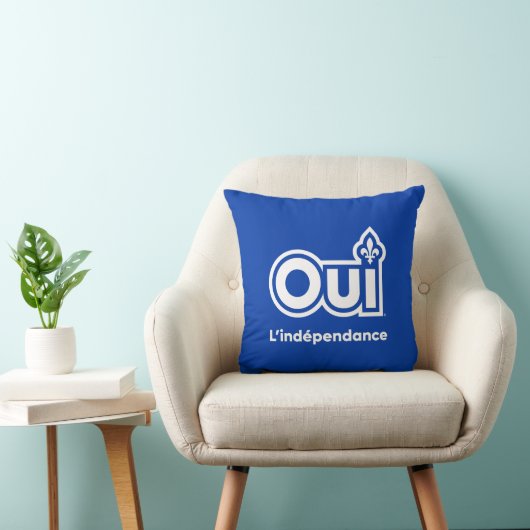 Référendum OUI-Québec クッション (椅子)