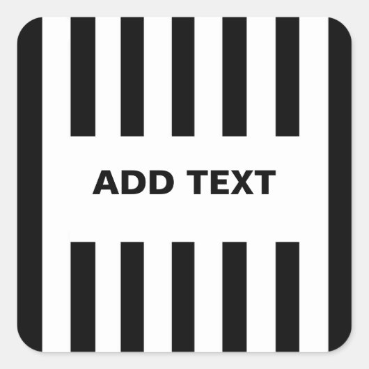 Referreeステッカーに独自の文字を追加 スクエアシール (正面)