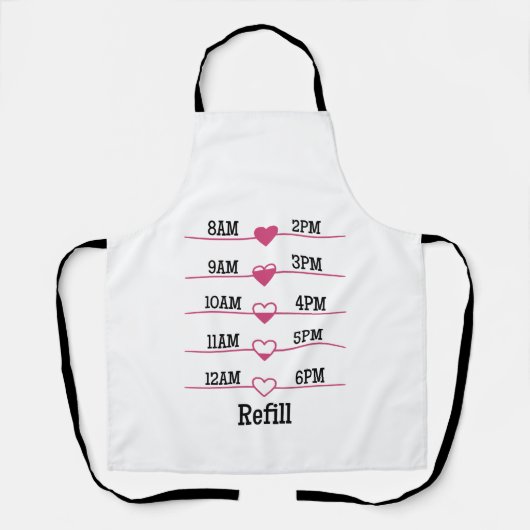 Refill Chart エプロン (正面)