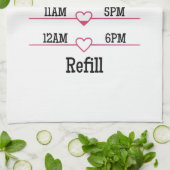 Refill Chart キッチンタオル (折り畳み)