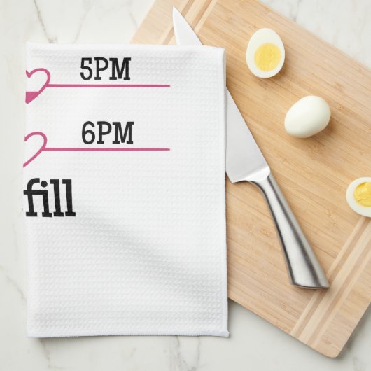 Refill Chart キッチンタオル (四つ折り)