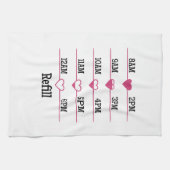 Refill Chart キッチンタオル (横)