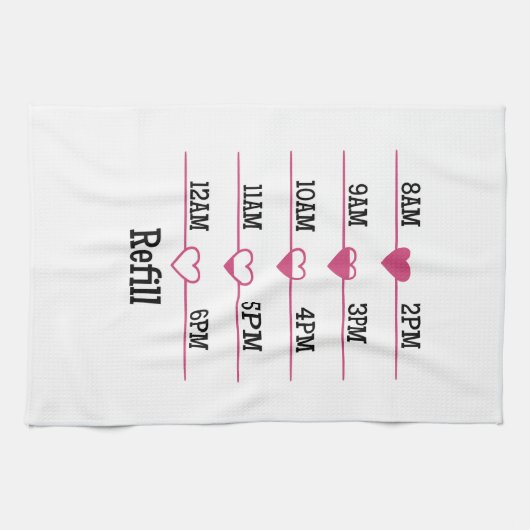 Refill Chart キッチンタオル (横)