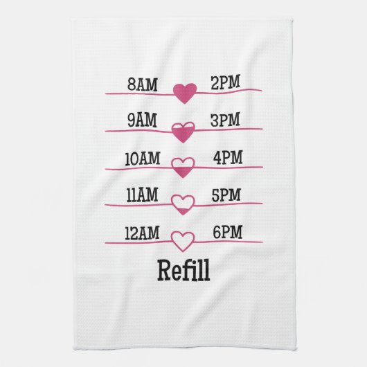 Refill Chart キッチンタオル (縦)