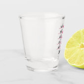 Refill Chart ショットグラス (左)