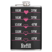Refill Chart フラスク (正面)