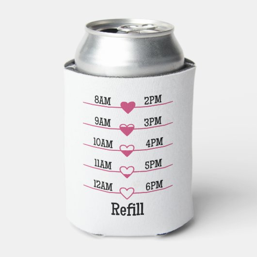 Refill Chart 缶クーラー (缶正面)
