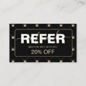 Refined Black Gold Crown 紹介カード (正面)