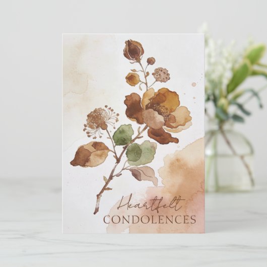 Refined Brown Botanical Branches Sympathy (スタンド正面)