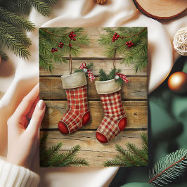 Refined Christmas bells rustic decoupage paper 薄葉紙