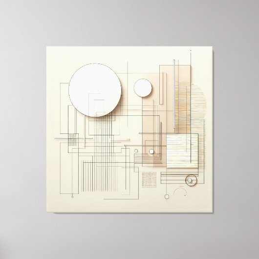 Refined Forms キャンバスプリント (正面)