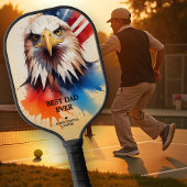 Refined Modern & Elegant Patriotic Eagle ピックルボールラケット