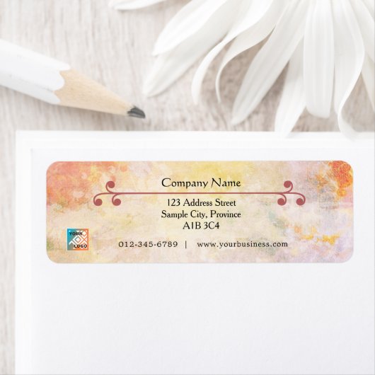 Refined Return Address Label - Cambrian Hot ラベル (インサイチュ)
