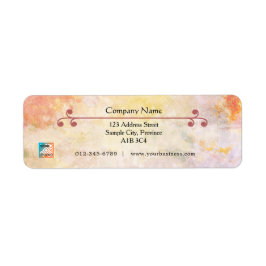 Refined Return Address Label - Cambrian Hot ラベル