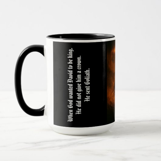 Refined to Reign – 15oz Mug マグカップ (左)