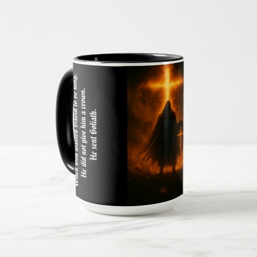 Refined to Reign – 15oz Mug マグカップ (正面左)