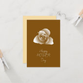 Refined White Defined Art Shades Flower カード (正面/裏面インサイチュ)