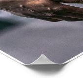 Refinement Is Progress Fitness Quote Poster ポスター (角)