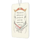 Reflect but don’t Regret Air Freshener with Photo カーエアーフレッシュナー (左)