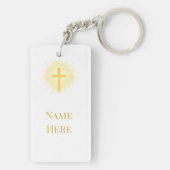 Reflect His Light Custom Easter 2026 Keychain キーホルダー (裏面)