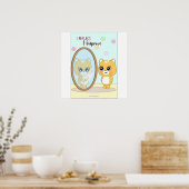 Reflect to improve Wall art ポスター (キッチン)