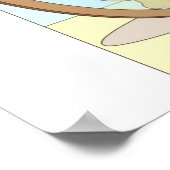 Reflect to improve Wall art ポスター (角)