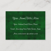 reflection湖 名刺 (裏面)