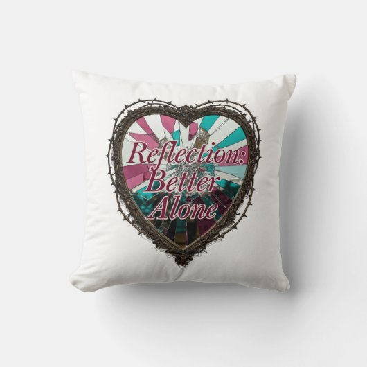 Reflection: Better Alone Tシャツ | Shattered Mirro クッション (正面)