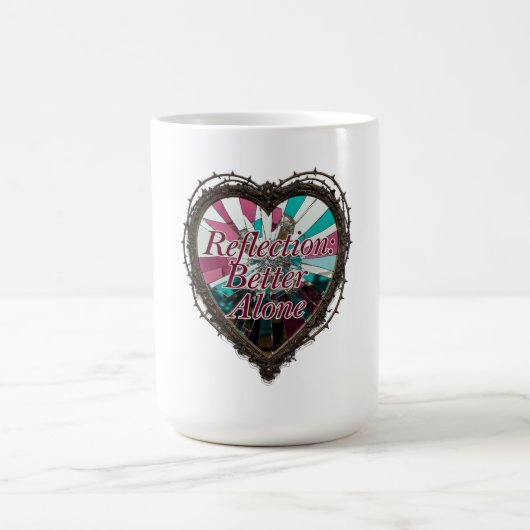 Reflection: Better Alone Tシャツ | Shattered Mirro コーヒーマグカップ (中央)
