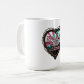 Reflection: Better Alone T-Shirt | Shattered Mirro コーヒーマグカップ (正面左)