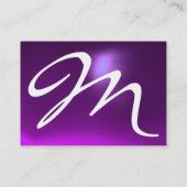 REFLECTIONS 2アメジストモノグラムパープルブラック・グリーン 名刺 (裏面)