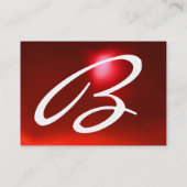 REFLECTIONS 2 RUBYモノグラム白い青の赤 名刺 (裏面)