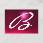 REFLECTIONS 2 RUBYモノグラム黒黄色白 名刺 (裏面)