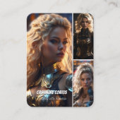 Reflections 4 Cosplay Cards Coscards | QR Code 名刺 (正面)