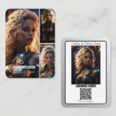 Reflections 4 Cosplay Cards Coscards | QR Code 名刺 (正面/裏面)