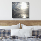 Reflections After The Storm - Seascape抽象芸術 キャンバスプリント (インサイチュ (寝室))