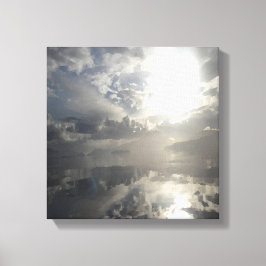 Reflections After The Storm - Seascape抽象芸術 キャンバスプリント