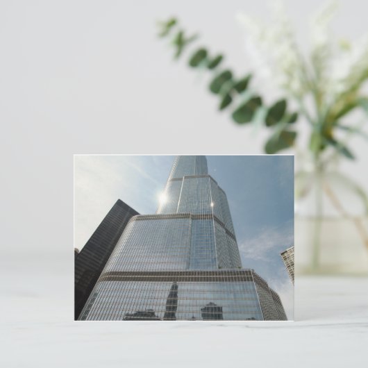 Reflections in Blue、シカゴ、IL ポストカード (スタンド正面)