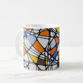 Reflections MCM Inspired Coffee Mug コーヒーマグカップ (正面左)