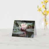 Reflections_noteカード カード (黄色い花)