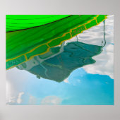 Reflections of a Maltese Boat in Sliema ポスター (正面)