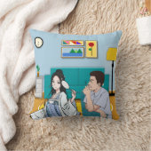 Reflections of Grace – Living Room Harmony クッション (ブランケット)